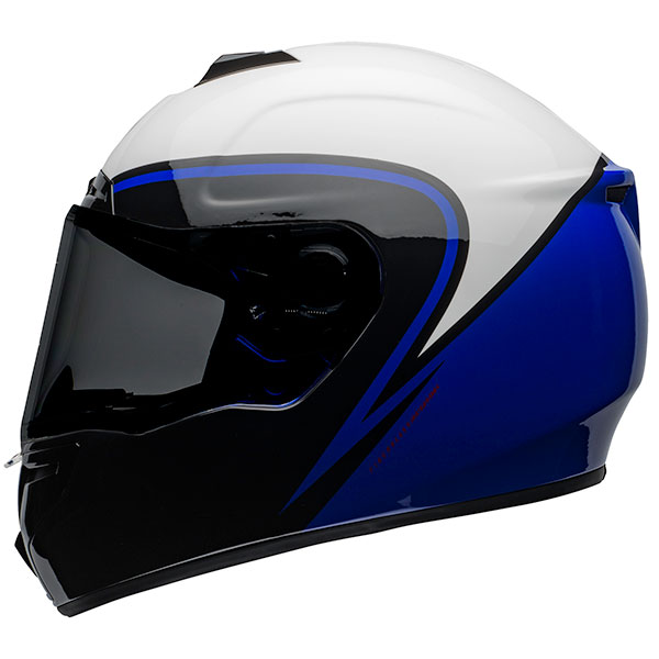Image of Bell SRT - Assassin White / Blue / Black