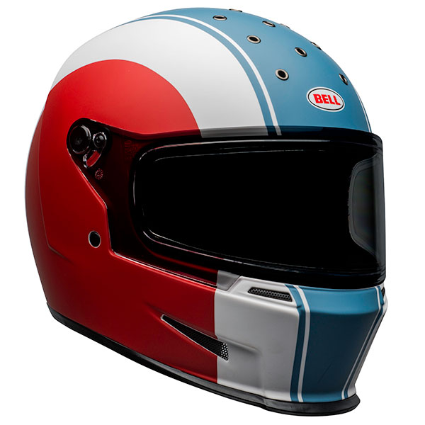 Image of Bell Eliminator - Slayer White / Red / Blue