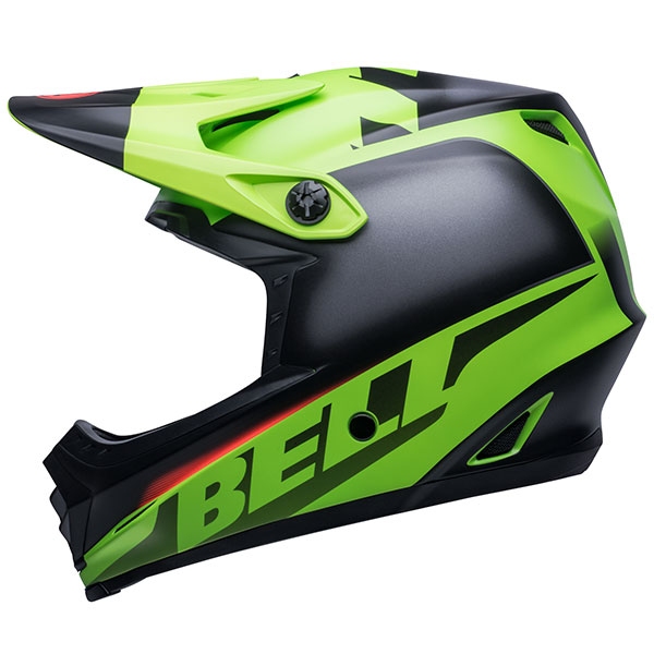 Image of Bell Moto 9 Mips Kids - Glory Matt Green / Black / Infrared