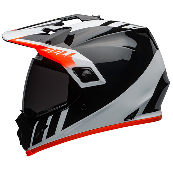 Image of Bell MX-9 Adventure Mips - Dash Black / White / Orange