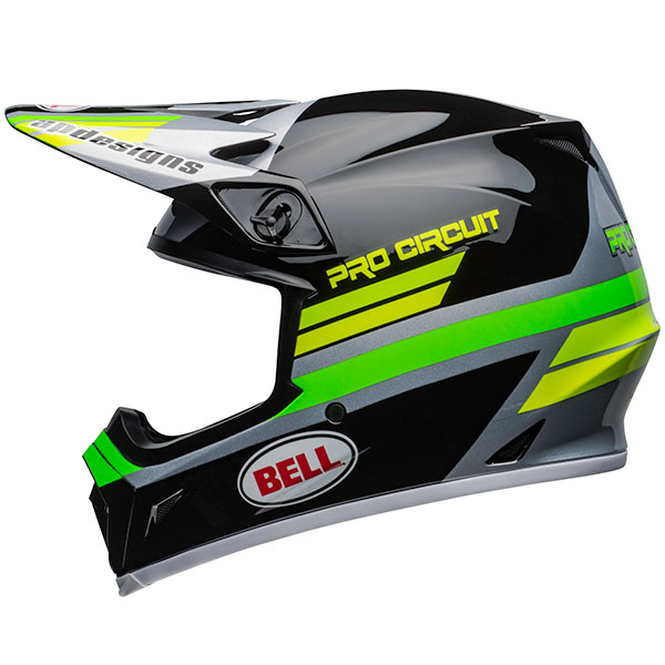 Image of Bell MX-9 Mips - Pro Circuit Black / Green