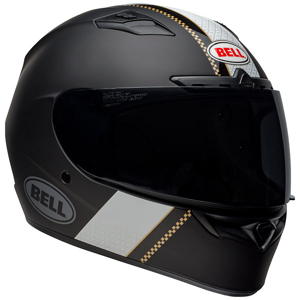 Image of Bell Qualifier DLX Mips - Vitesse Matt / Gloss Black / White