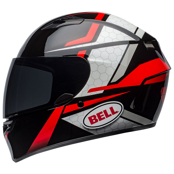 Image of Bell Qualifier - Flare Gloss Black / Red