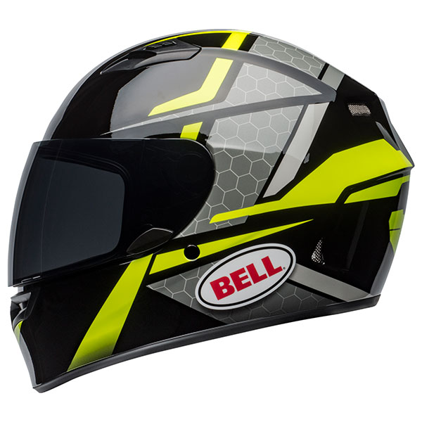 Image of Bell Qualifier - Flare Gloss Black / Hi-Viz