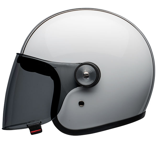 Image of Bell Riot - Rapid Gloss White / Black