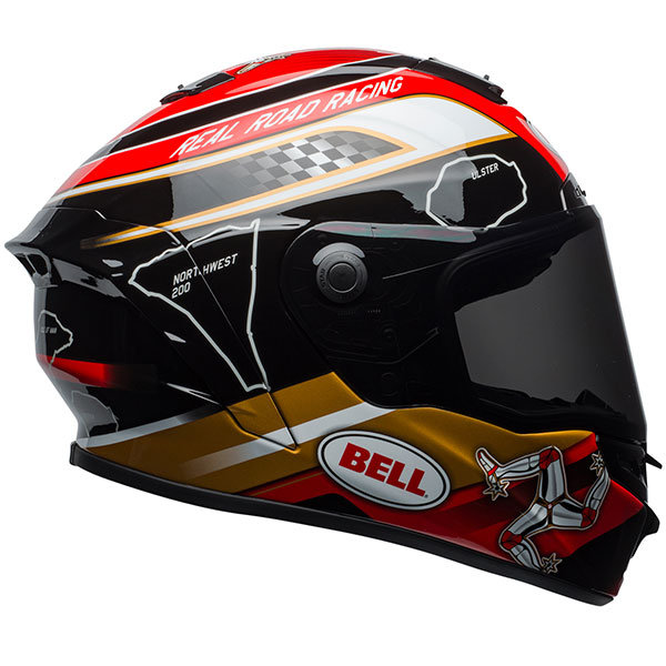 Image of Bell Star Mips - Isle Of Man Black / Gold