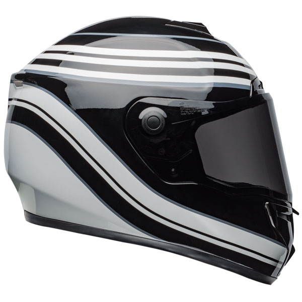 Image of Bell SRT - Vestige Gloss White / Black