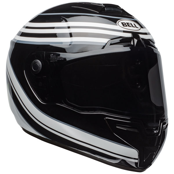 Bell SRT - Vestige Gloss White / Black - FREE UK DELIVERY