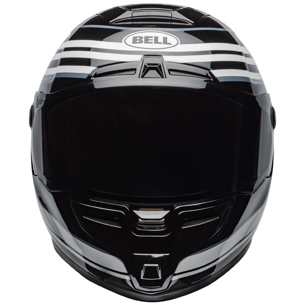 Bell SRT - Vestige Gloss White / Black - FREE UK DELIVERY