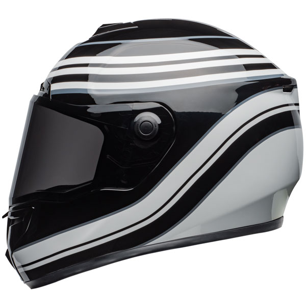 Bell SRT - Vestige Gloss White / Black - FREE UK DELIVERY