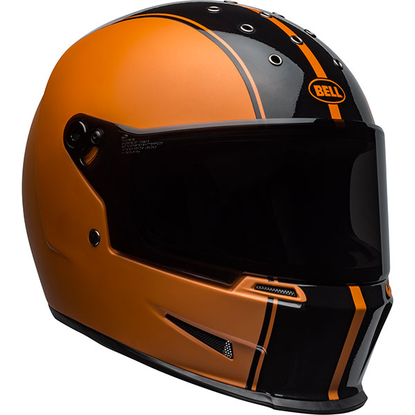 Image of Bell Eliminator - Rally Matt / Gloss Black / Orange