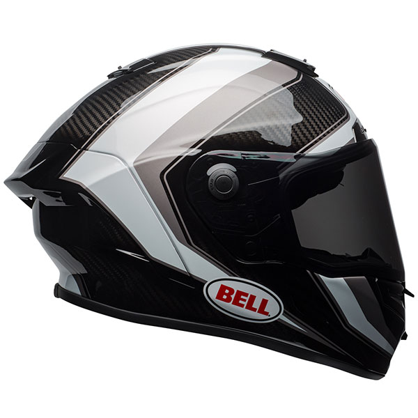 Image of Bell Race Star - Sector White / Titanium / Carbon