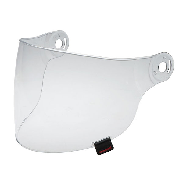 Image of Bell Riot Clear Visor - Road Legal