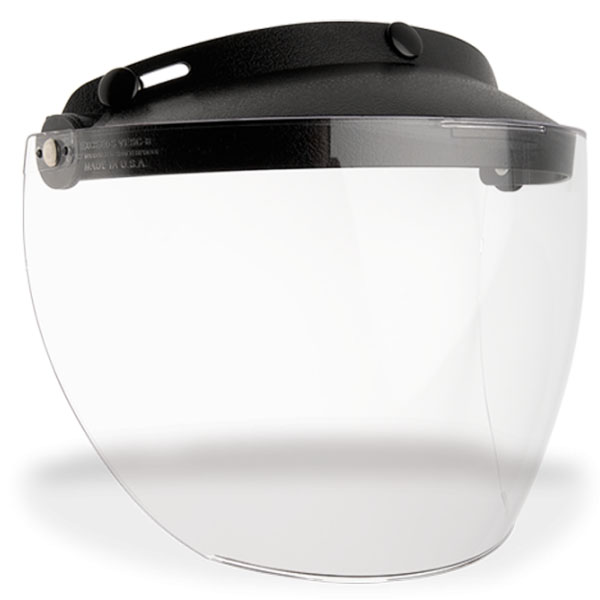 Image of Bell MXL 3 Snap Flip Clear Visor - Road Legal