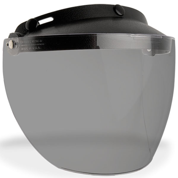 Image of Bell MXL 3 Snap Flip Dark Smoke Race Visor - Not Road Legal