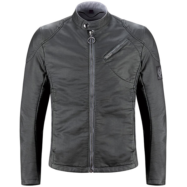 Image of Belstaff Douglas Blouson Textile Jacket - Elephant Grey