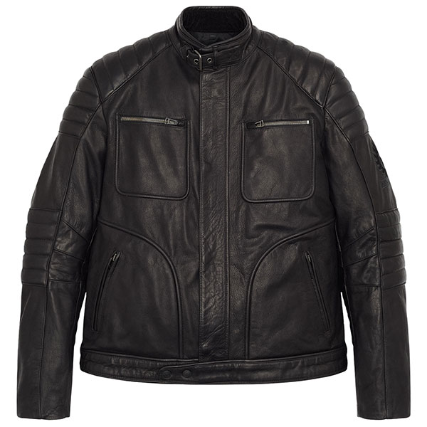 Image of Belstaff Raleigh Leather Jacket - Black