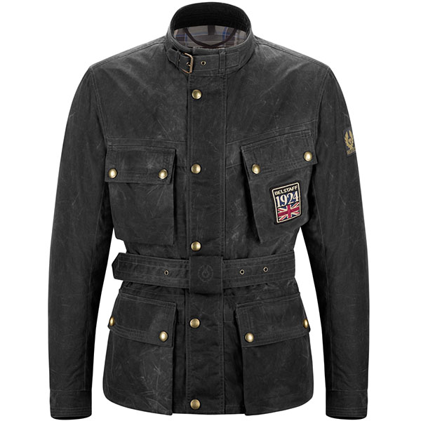 Image of Belstaff Jubilee Trialmaster Textile Jacket - Black