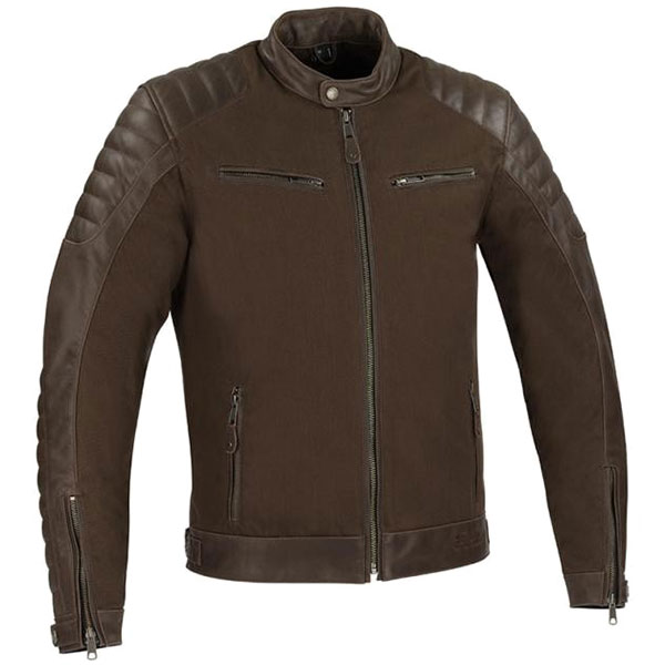 Bering Creedo Leather Jacket - Brown