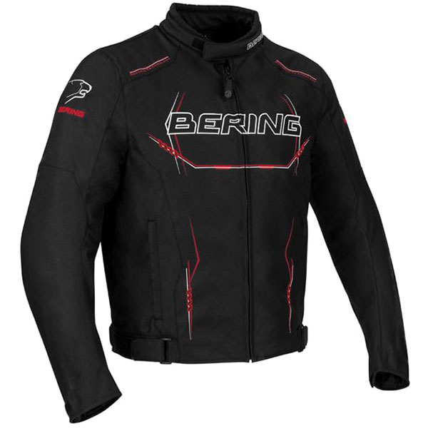 Image of Bering Forcio Textile Jacket - Black / Red / White