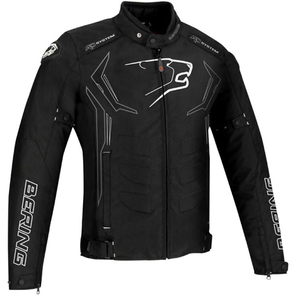 Image of Bering Guardian Textile Jacket - Black / White / Grey