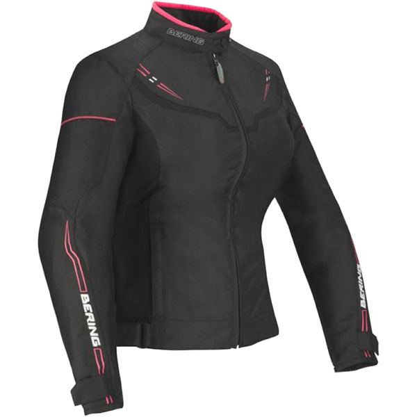 Image of Bering Ladies Paradise Textile Jacket - Black / Pink