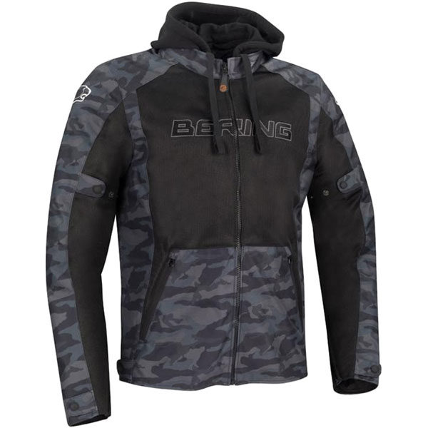 Image of Bering Spirit Textile Jacket - Mesh Camo Grey
