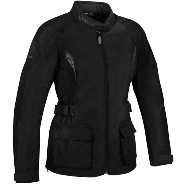 Image of Bering Ladies Virginia Textile Jacket - Black / Grey