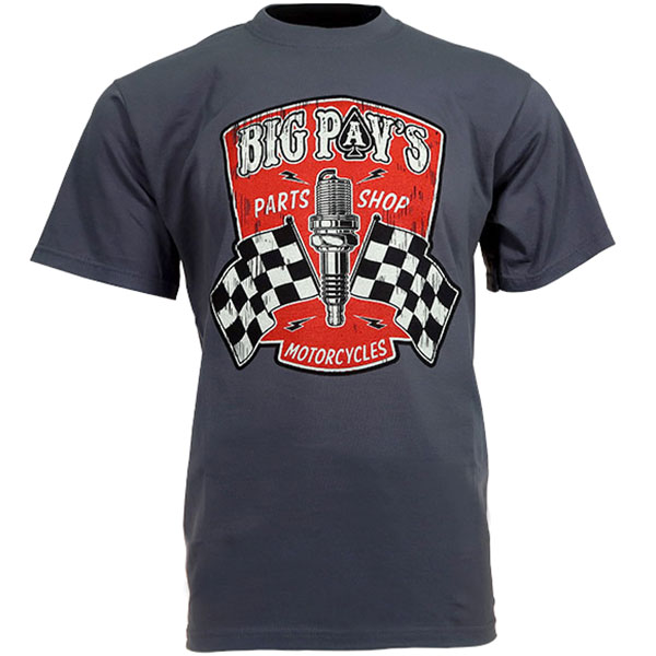 Image of Big Pav's Parts Shop T-Shirt - Convoy Grey