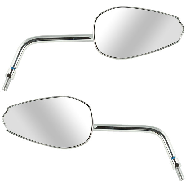 Image of Bike It Dyna Universal Mirrors - Chrome