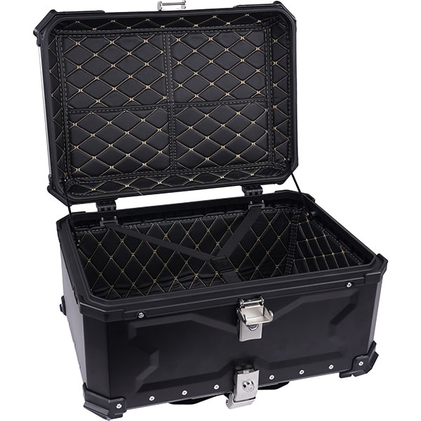 Bike It Rigid Aluminium Top Box 65 Litre
