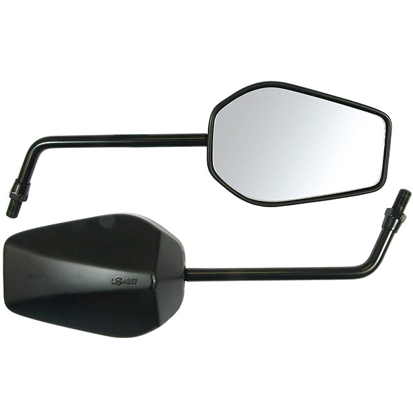 Image of Bike It JY-125 Universal Mirrors - Black