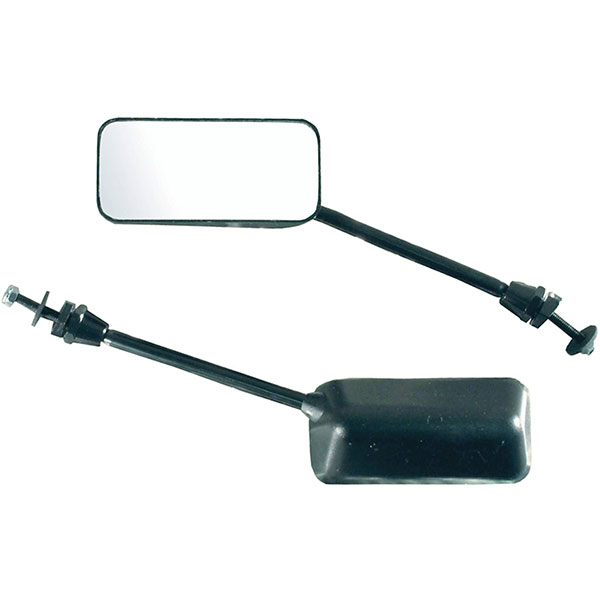 Image of Bike It F1 Long Universal Mirrors - Black