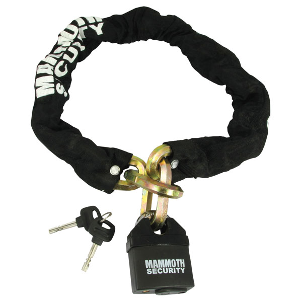 Image of Mammoth Security Hexagonal Lock &amp; Chain 1m