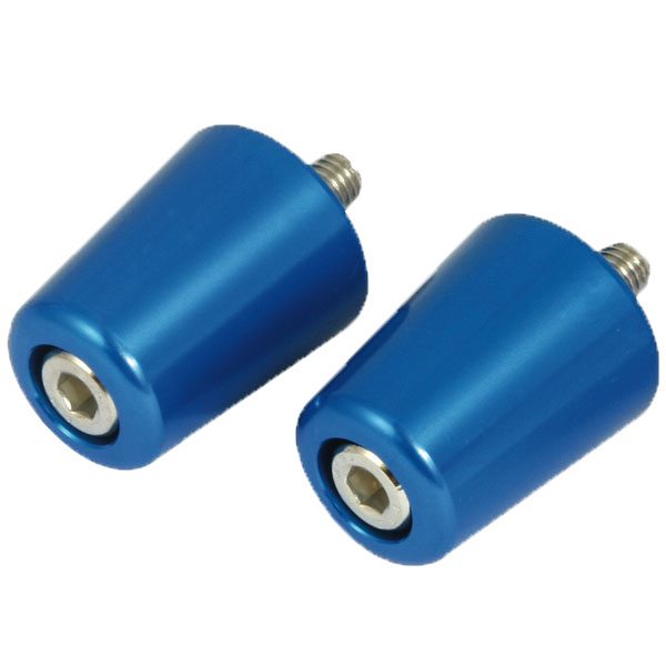 Image of Bike It Sports Alloy Bar Ends - Kawasaki