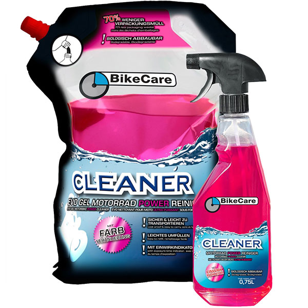 Image of BikeCare Evo Motorcycle Cleaner - Supply Bag &amp; Spray