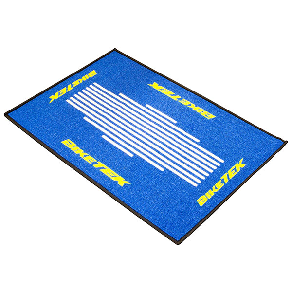 Image of BikeTek Entrance Mat - Blue / White / Yellow