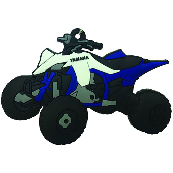 Image of BikeTek 2D Rubber Motorcycle Keyfob - Yamaha YFZ450R