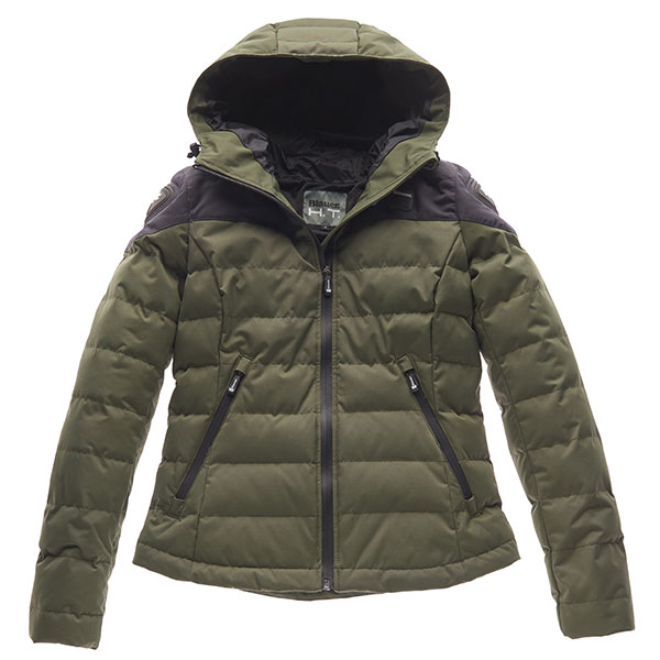 Image of Blauer Ladies Easy Winter 2.0 Textile Jacket - Green / Blue