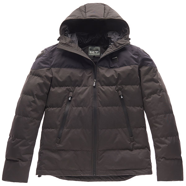 Image of Blauer Easy Winter 2.0 Textile Jacket - Grey / Blue