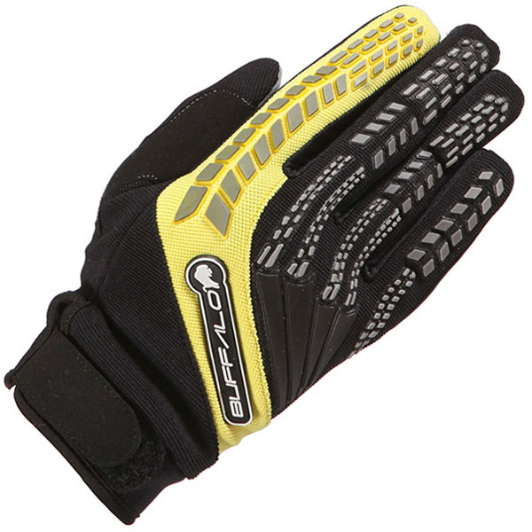 Image of Buffalo Focus Gloves - Black / Yellow