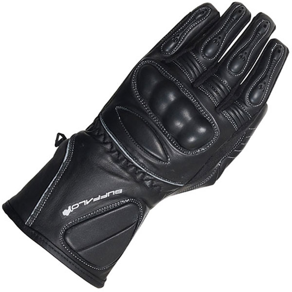 Image of Buffalo Como Leather Gloves - Black