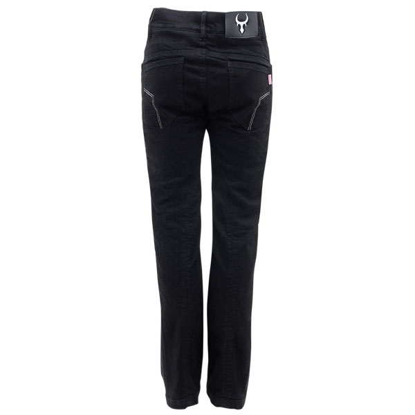 Bull-it Covec SR6 Ladies Sidewinder Jeans - Black - FREE UK DELIVERY