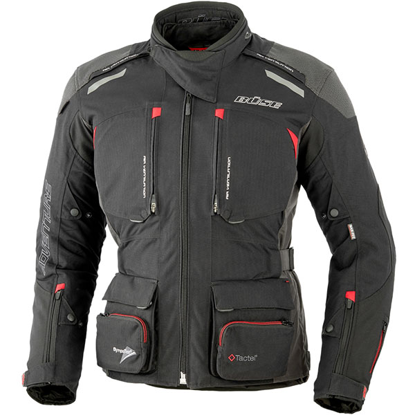 Image of Buse ADV PRO STX Textile Jacket - Black / Dark Grey