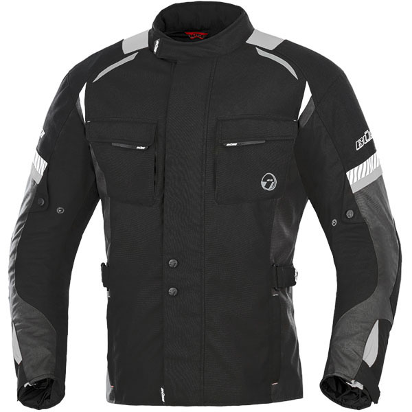 Image of Buse Breno Textile Jacket - Black / Light Grey