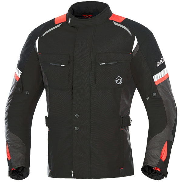 Image of Buse Breno Textile Jacket - Black / Red