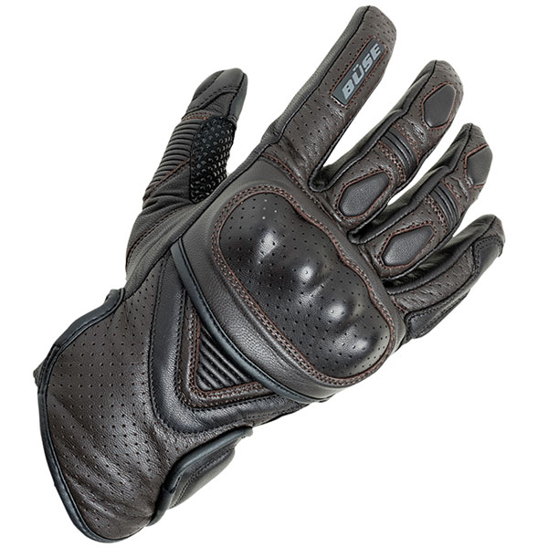 Image of Buse Cafe Racer Leather Gloves - Brown