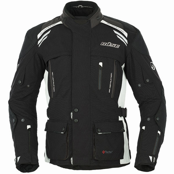 Image of Buse Highland 3-in-1 Textile Jacket - Black / Light Grey