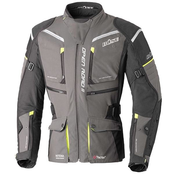 Image of Buse Open Road II Textile Jacket - Slate