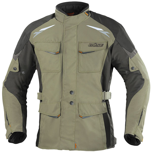 Image of Buse Ladies Lago 2 Textile Jacket - Black / Olive